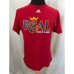 Adidas The Go-Go Tee Red / Navy / Yellow / White Real Salt Lake Short Sleeve Tee